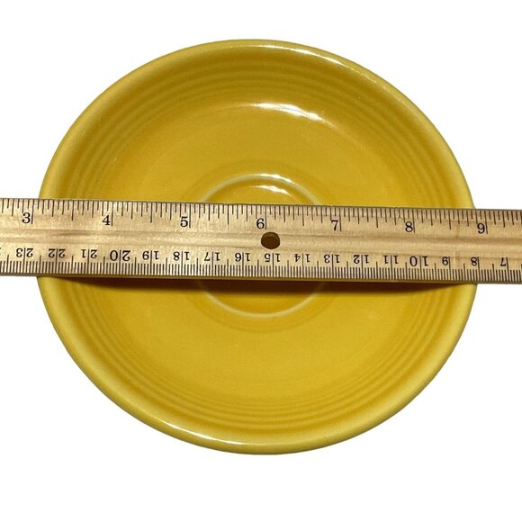 FIESTAWARE CUP SAUCER SUNFLOWER YELLOW 2011 FIESTA ZZB LEAD FREE CUP IS MODERN - Picture 3 of 5